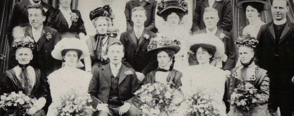 Shirley Obrzud conducting genealogy research in Scotland